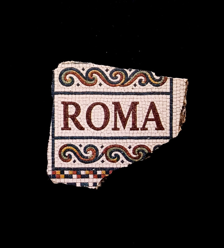 roman waves fine prints souvenir made of rome fresco and mosaics